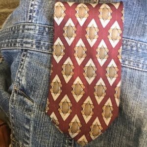 Lord & Taylor Kensington collection silk necktie
